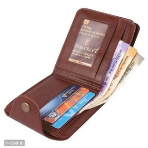 Classic World Genuine 501 Leather Logo Designer Stylish wallet