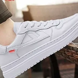 Men white sneakers